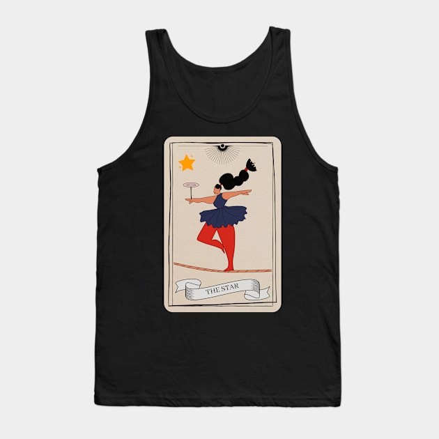 Circus Tarot Tank Top by Gwraggedann